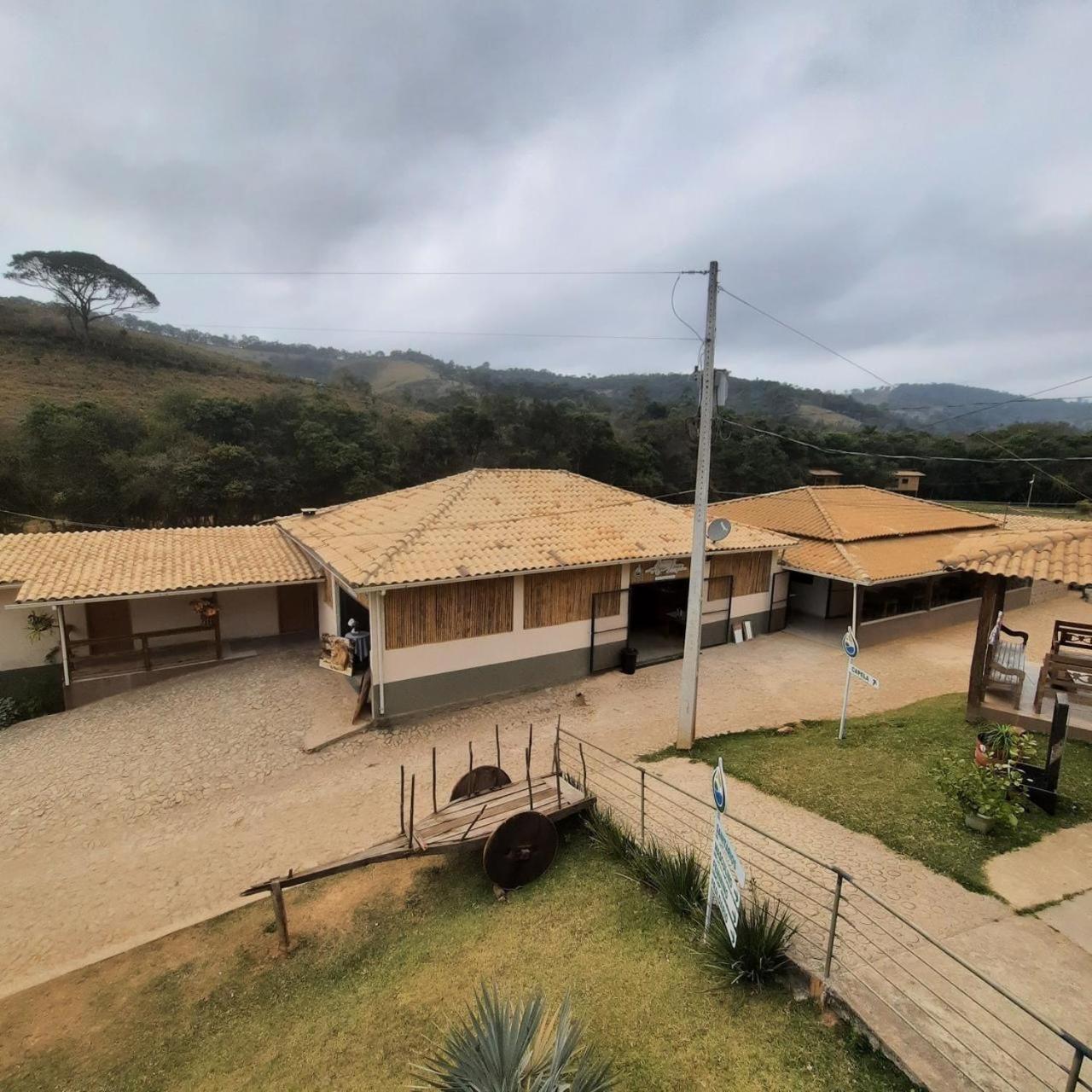 Hotel Fazenda Recanto Ору-Бранку Экстерьер фото
